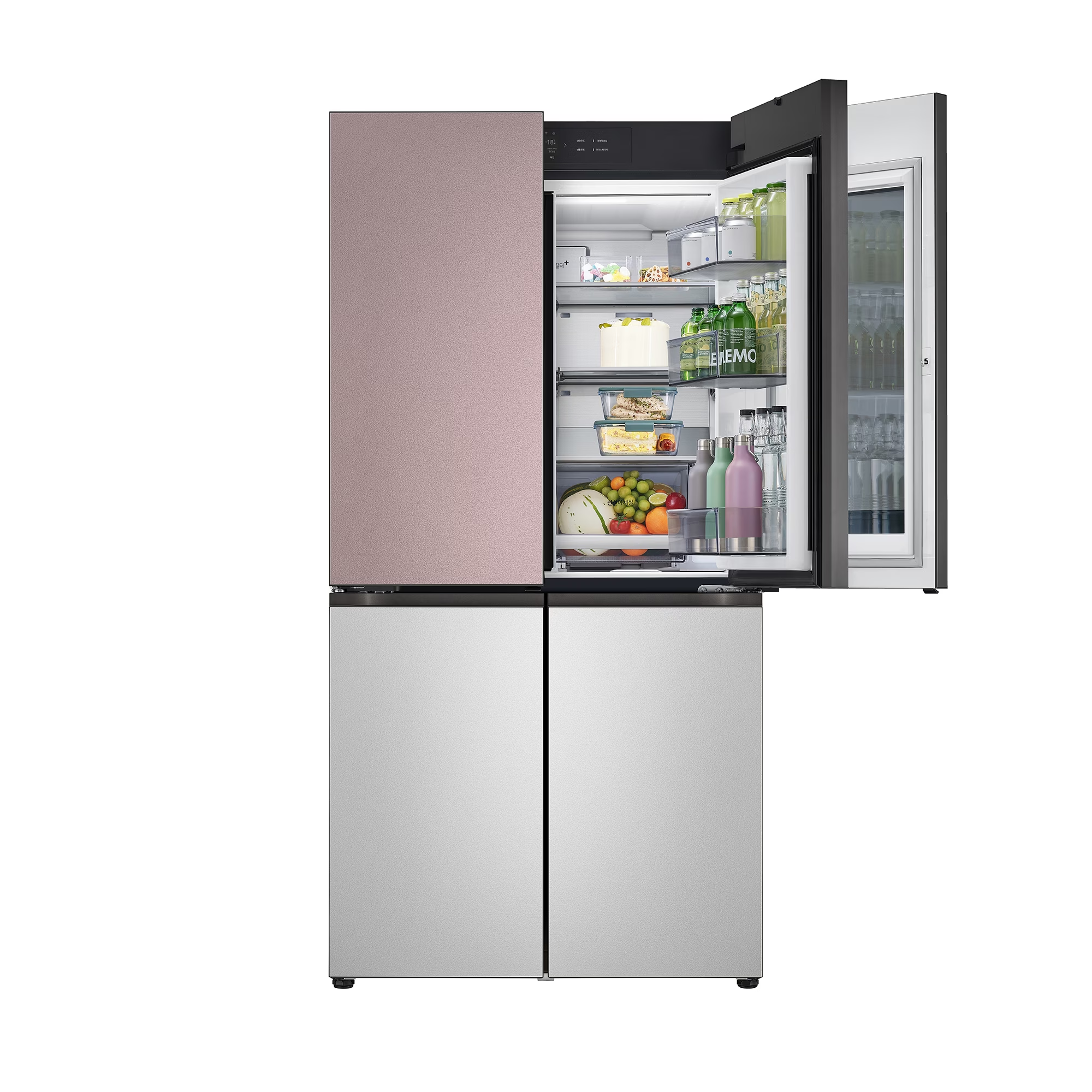 LG 디오스 AI 오브제컬렉션 STEM 베이직 냉장고 (노크온 더블매직스페이스)
